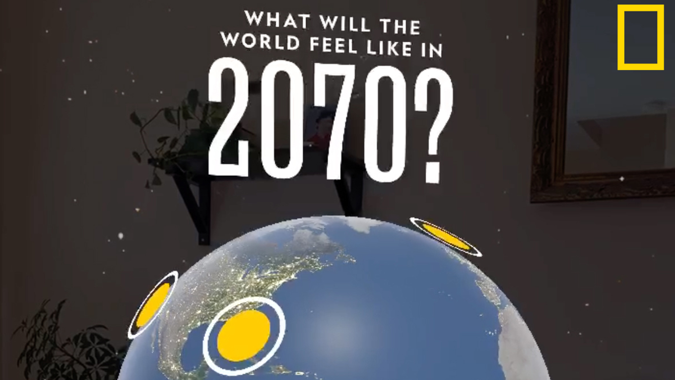 Interaktív borítóval készült a National Geographic a Föld napja alkalmából!